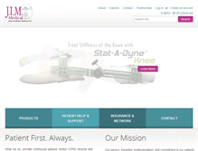 Tablet Screenshot of jimmedical.com